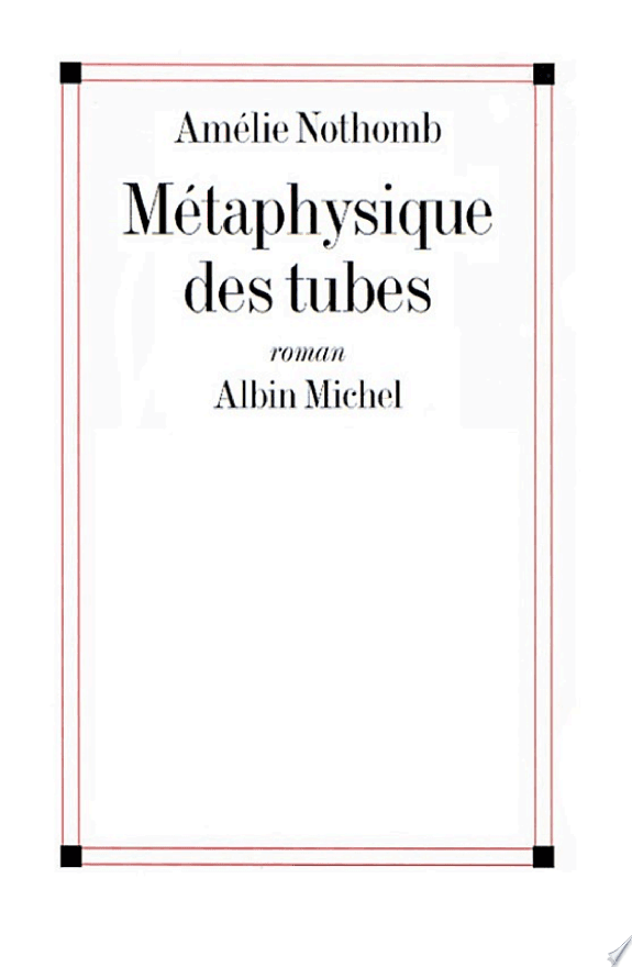 Couverture de Métaphysique des tubes