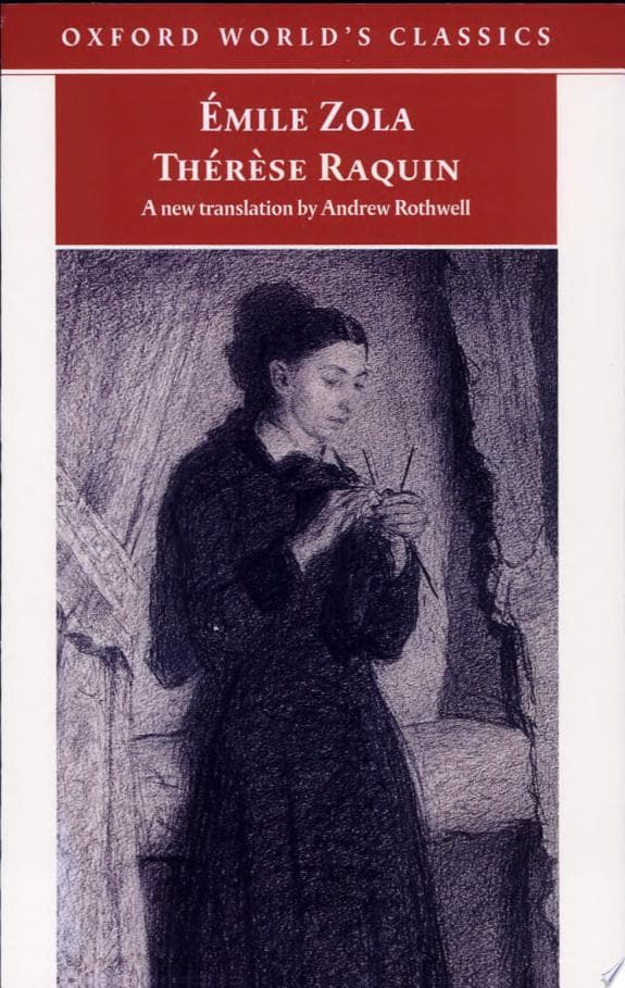 Couverture de Thérèse Raquin