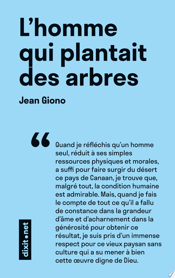 Couverture de L'homme qui plantait des arbres
