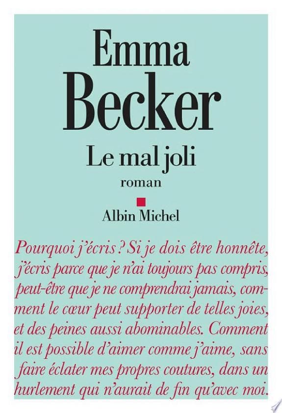 Couverture de Le Mal joli