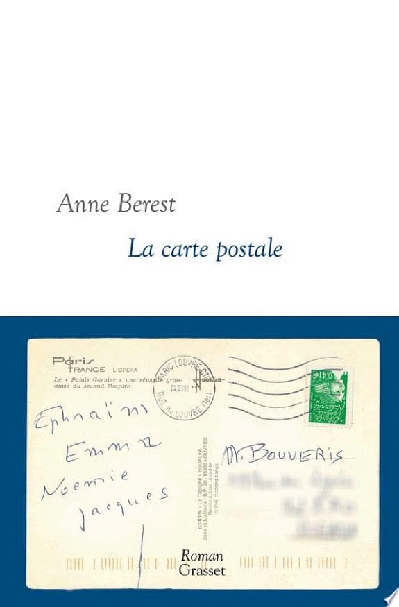 Couverture de La carte postale